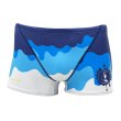 画像7: ★応援セール対象★Aquasphere(アクアスフィア) / 男性水着_SWIMJANKY24'×AS(ブルー_ボックス) 男性トレーニング水着 (7)