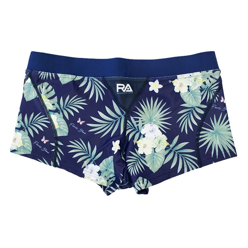 画像9: RA メンズ練習用競泳水着 ボックス型 - RA124-BTROP｜ 耐久性抜群＆快適フィット (9)