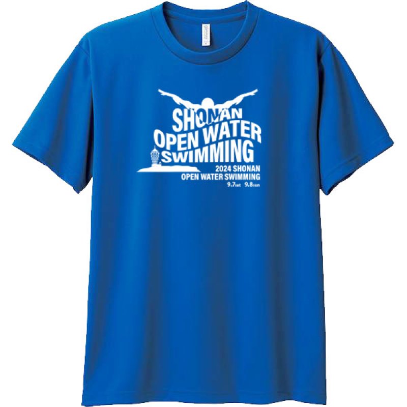 画像6: 【アウトレット】2024年 第21回 湘南オープンウォータースイミング大会記念 ドライTシャツ (6)