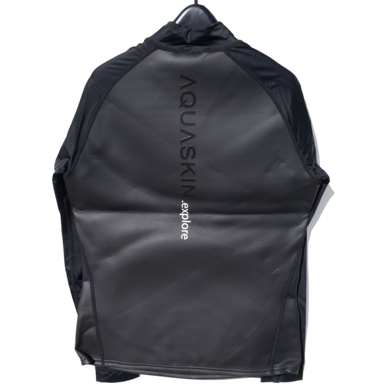 画像3: 【訳あり大特価】AQUASPHERE ラッシュガード 厚手 Aqua Skin Top - オープンウォータースイマー必見！高機能ネオプレン＆ラッシュガード生地の融合 (返品・交換不可) (3)