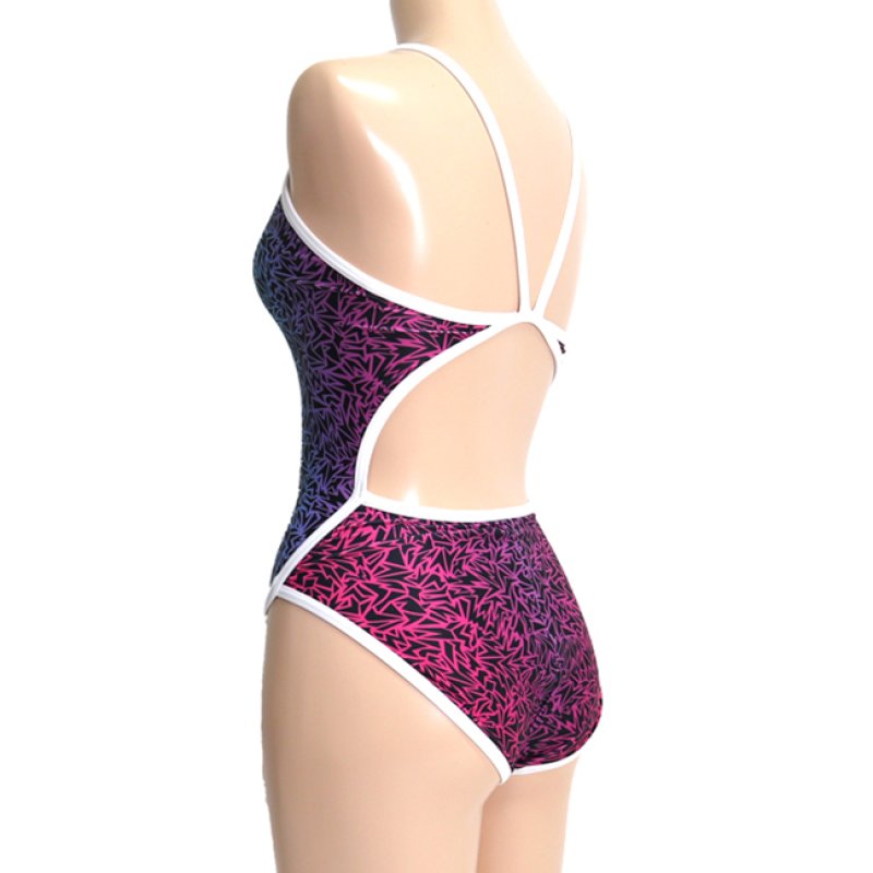 画像3: 【耐久性抜群】攻める練習水着！レディース gradation｜GUARDオリジナル ワンピースタイプ (3)