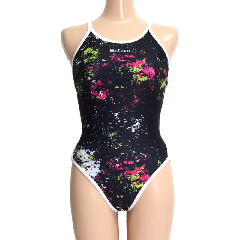 画像1: 【耐久性抜群】爆発力を引き出す！レディース練習水着 detonation｜GUARDオリジナル ワンピースタイプ (1)