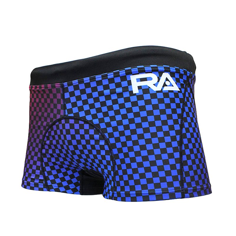 画像2: RA / 男性 水着 競泳 (ボクサー) MEN'S BOXER-U CUT OCEAN SOECTRUM (2)