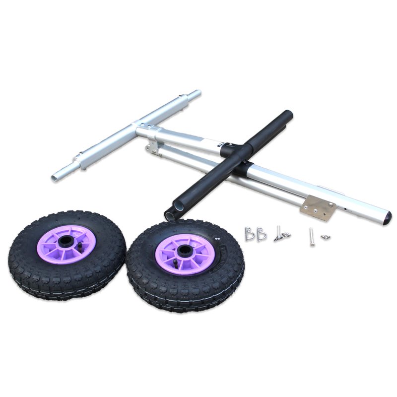 画像2: 【お取り寄せ・送料無料】スタンドアップパドルボード ドーリー(Dタイヤ)|SUP ボード運搬用台車 (2)