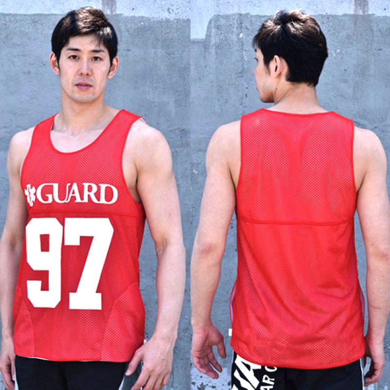 画像5: 【アウトレット】GUARD×SY32 ／メッシュ地リバーシブルタンクトップ (5)