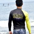 画像4: ★応援セール対象★長袖ラッシュガード (18 WATERPATROL) / ライフセーバー・ユニフォーム【カスタムオーダー対応可】 (4)