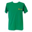 画像1: 【アウトレット】S-183　WATER WARRIOR 綿100%Tシャツ グリーンのみ (1)