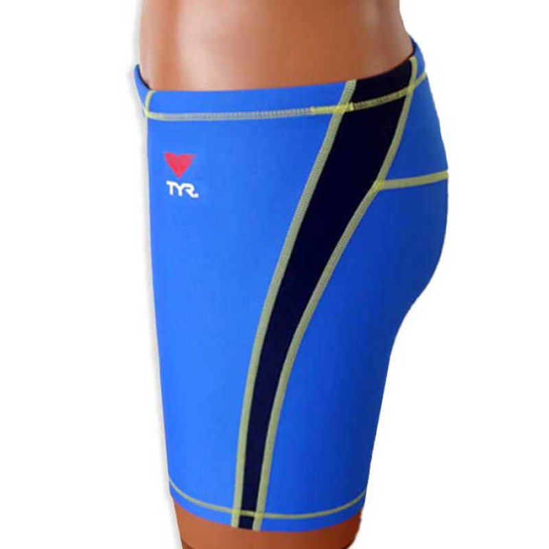 画像2: 【アウトレット｜ブルーSサイズ】TYR 水着 / メンズ練習水着 (ジャマータイプ) (2)