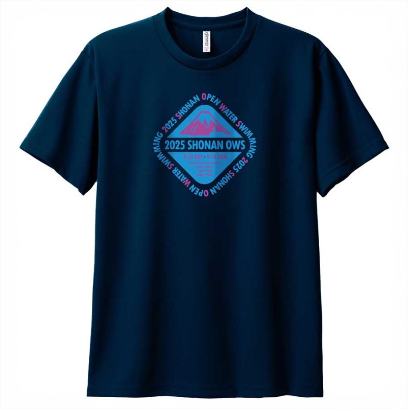 画像4: 【セール対象外】【各色Sサイズのみ】2025年 湘南オープンウォータースイミング大会記念 ドライTシャツ (4)