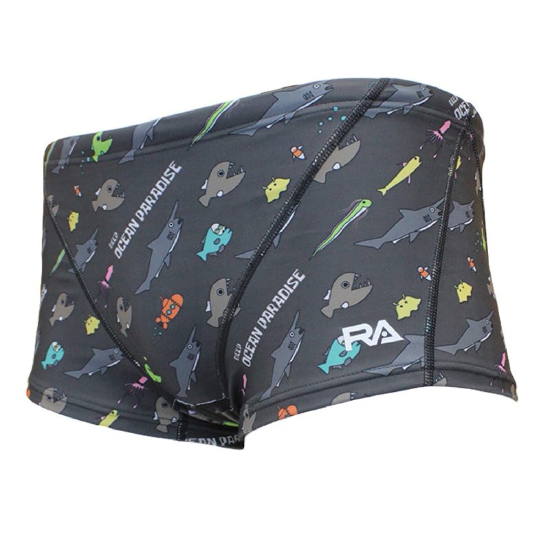 画像6: RA(アールエー) / ジュニア 男子 練習水着 ( ジュニア ボクサー ) 子供用 [120-130サイズ展開] (6)