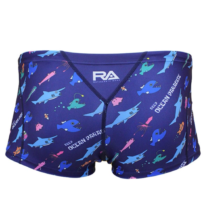 画像10: RA(アールエー) / ジュニア 男子 練習水着 ( ジュニア ボクサー ) 子供用 [120-130サイズ展開] (10)