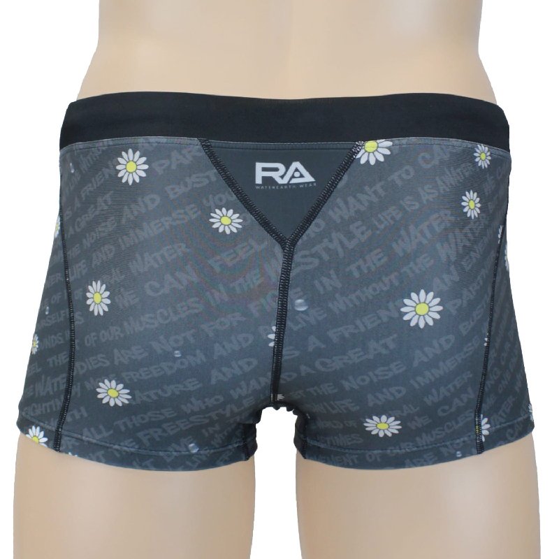 画像6: RA メンズ練習用競泳水着 ボックス型 - RA124-BDASY｜ 耐久性抜群＆快適フィット (6)