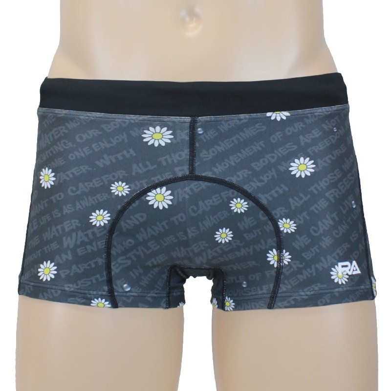 画像4: RA メンズ練習用競泳水着 ボックス型 - RA124-BDASY｜ 耐久性抜群＆快適フィット (4)