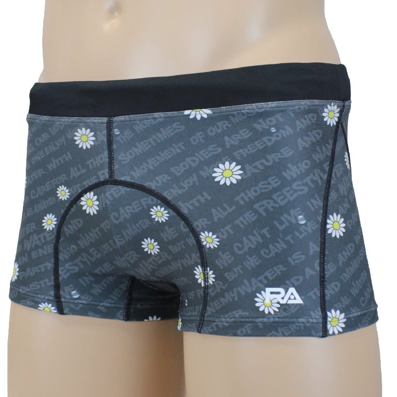 画像5: RA メンズ練習用競泳水着 ボックス型 - RA124-BDASY｜ 耐久性抜群＆快適フィット (5)