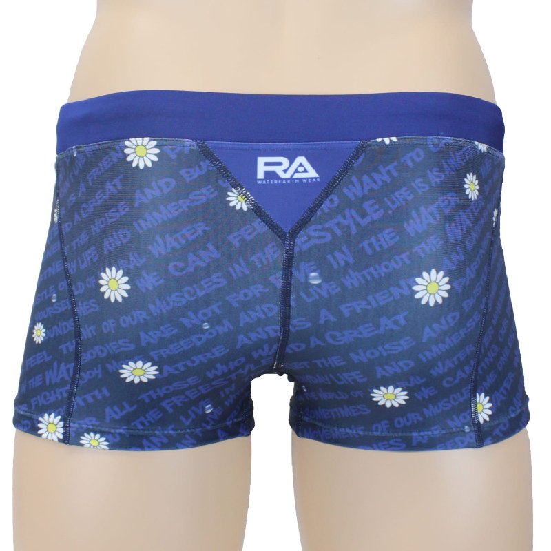 画像9: RA メンズ練習用競泳水着 ボックス型 - RA124-BDASY｜ 耐久性抜群＆快適フィット (9)