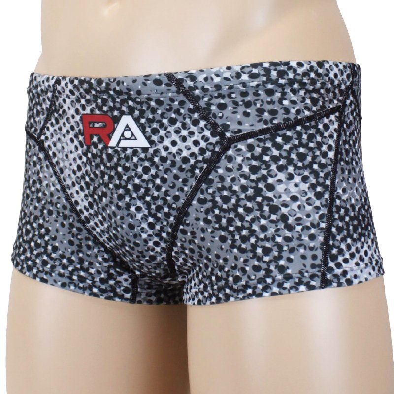 画像2: RA メンズ練習用競泳水着 ボックス型 - RA124-BSUNY｜ 耐久性抜群＆快適フィット (2)