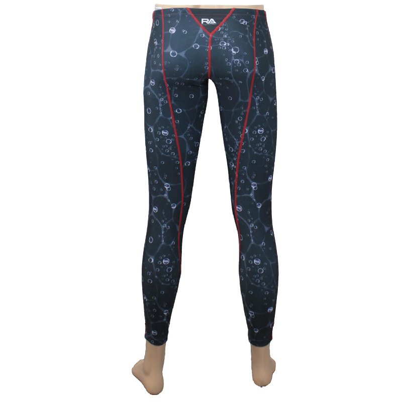 画像3: RA メンズ練習用競泳水着 ロングスパッツ型 - RA124-JLOXYG｜ 耐久性抜群＆快適フィット (3)