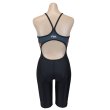 画像10: 【パッドなし】RA(アールエー) / 女性水着 (オールインワン セミロングスパッツ) レディース ワンピース トレーニング水着 (10)