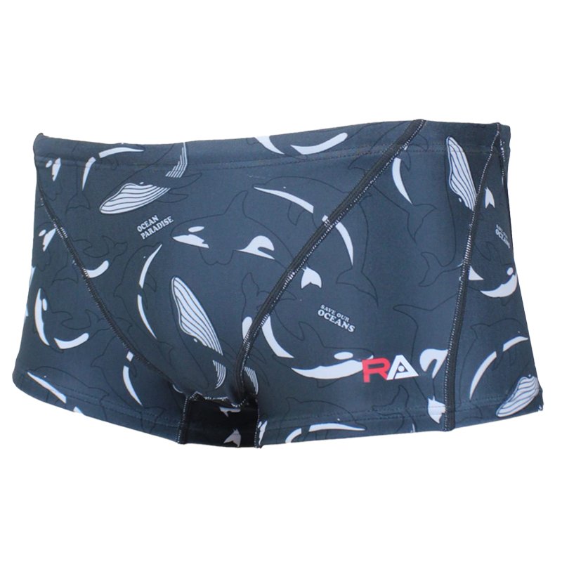 画像6: RA(アールエー) / ジュニア 練習水着 ( ジュニア ボクサー ) 子供用 [120-150サイズ展開] (6)