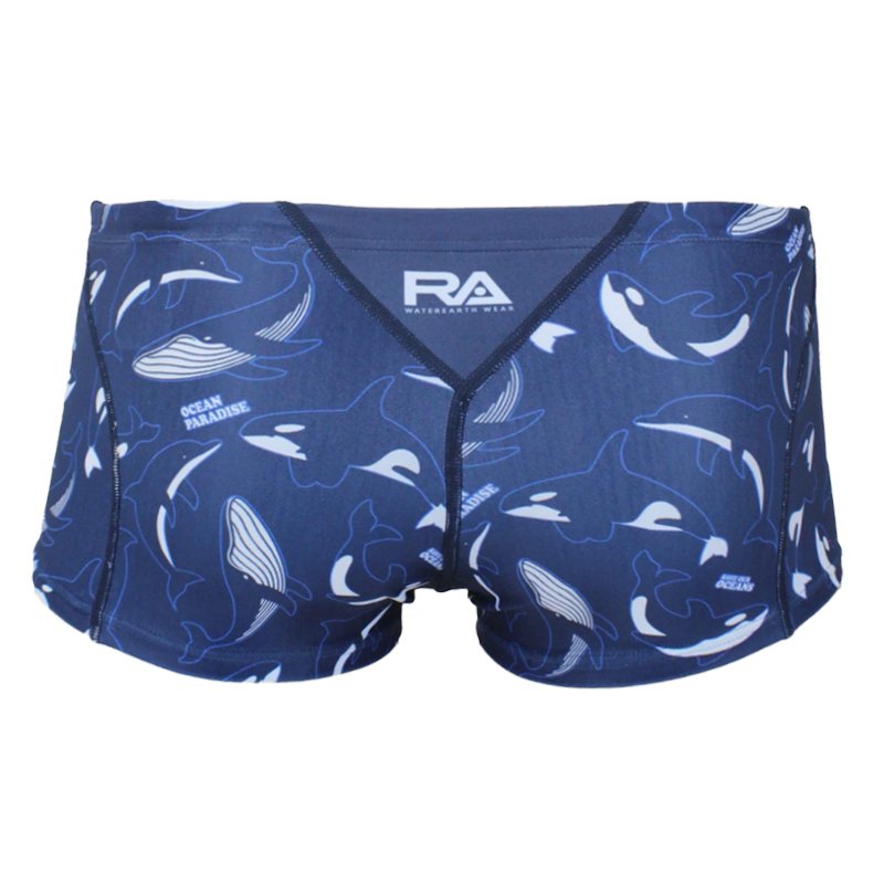 画像10: RA(アールエー) / ジュニア 練習水着 ( ジュニア ボクサー ) 子供用 [120-150サイズ展開] (10)