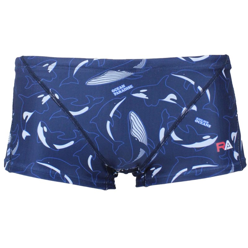 画像8: RA(アールエー) / ジュニア 練習水着 ( ジュニア ボクサー ) 子供用 [120-150サイズ展開] (8)