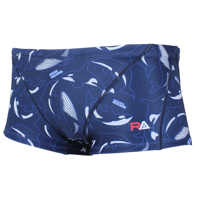 画像9: RA(アールエー) / ジュニア 練習水着 ( ジュニア ボクサー ) 子供用 [120-150サイズ展開] (9)