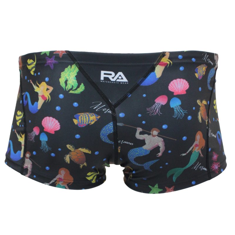 画像4: RA(アールエー) / ジュニア 男子水着 ( ジュニア ボクサー ) 子供用 トレーニング水着 (4)