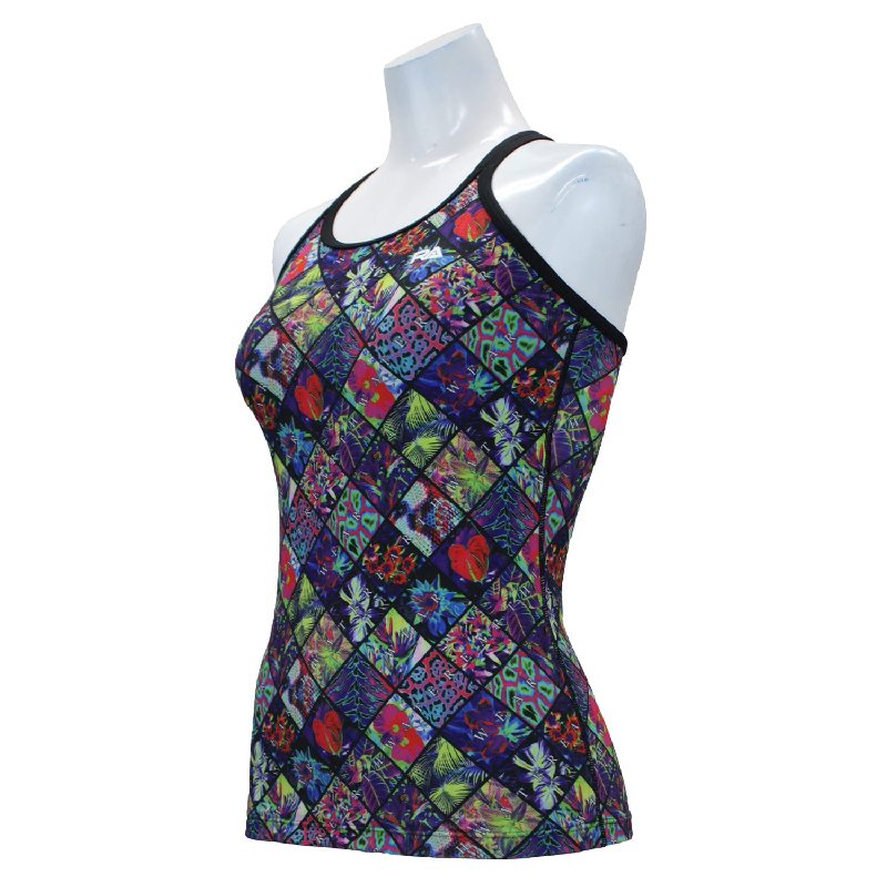 画像2: RA (アールエイ) / 女性水着 RA523-TINVR (キャミソール / トップス単品) フィットネス水着 (2)
