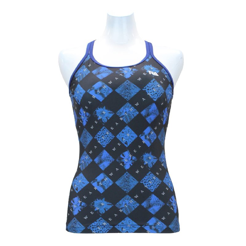 画像8: RA (アールエイ) / 女性水着 RA523-TINVR (キャミソール / トップス単品) フィットネス水着 (8)