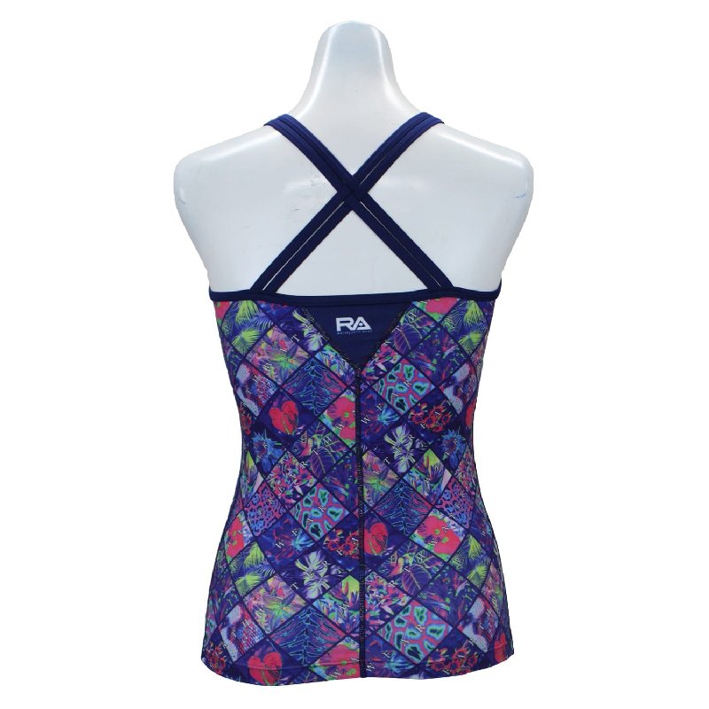 画像6: RA (アールエイ) / 女性水着 RA523-TINVR (キャミソール / トップス単品) フィットネス水着 (6)