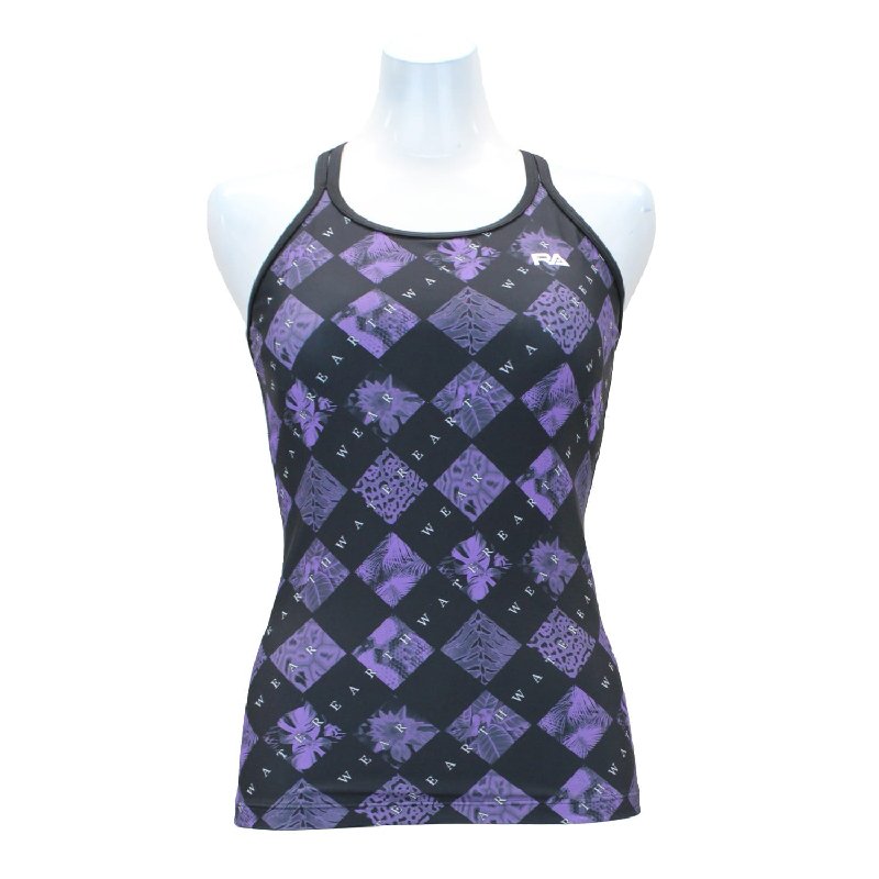 画像10: RA (アールエイ) / 女性水着 RA523-TINVR (キャミソール / トップス単品) フィットネス水着 (10)