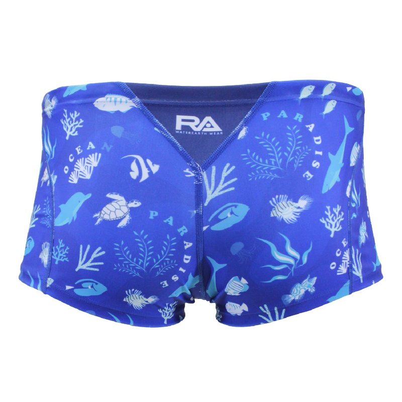 画像7: RA(アールエー) / ジュニア 男子 練習水着 ( ジュニア ボクサー ) 子供用 [120-150サイズ展開] (7)