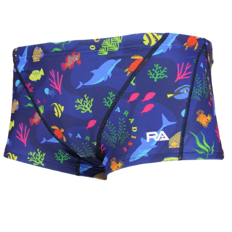 画像3: RA(アールエー) / ジュニア 男子 練習水着 ( ジュニア ボクサー ) 子供用 [120-150サイズ展開] (3)