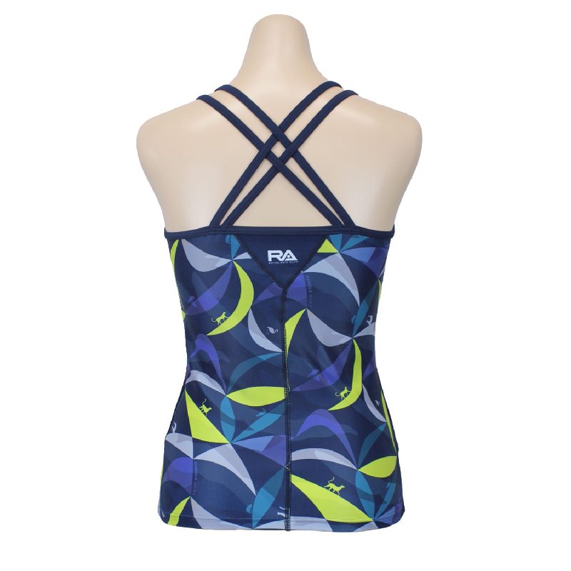 画像6: RA (アールエイ) / 女性水着 RA524-TJGLE (キャミソール / トップス単品) フィットネス水着 (6)