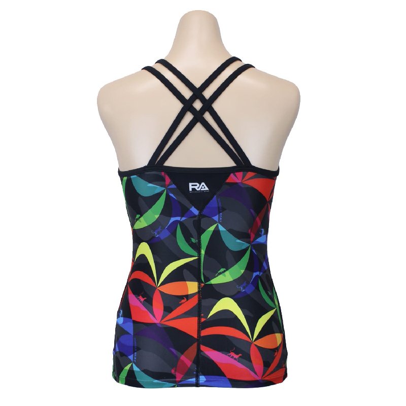 画像3: RA (アールエイ) / 女性水着 RA524-TJGLE (キャミソール / トップス単品) フィットネス水着 (3)