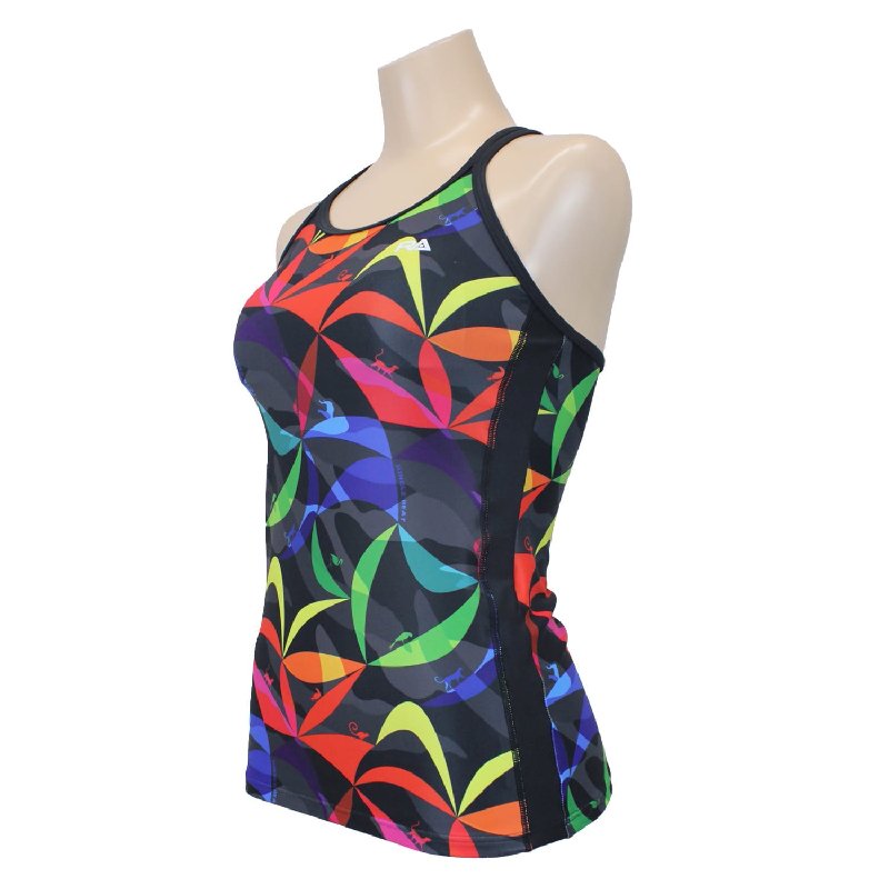 画像2: RA (アールエイ) / 女性水着 RA524-TJGLE (キャミソール / トップス単品) フィットネス水着 (2)