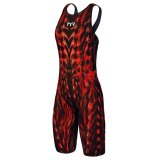 FINA認定 TYR レディース高速水着 VENZO オープンバック CRYSTAL