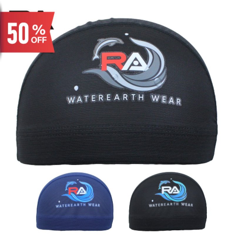画像1: 【ネコポス対象商品】RA(アールエイ）/ 水泳キャップ RA124-LCMM02 (スイミング メッシュキャップ) (1)