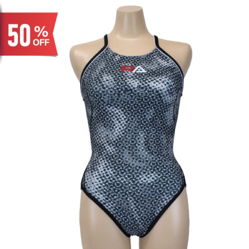 画像1: 【ネコポス対象商品】RA(アールエー) / 女性水着 (ワンピース) レディース トレーニング水着 (1)