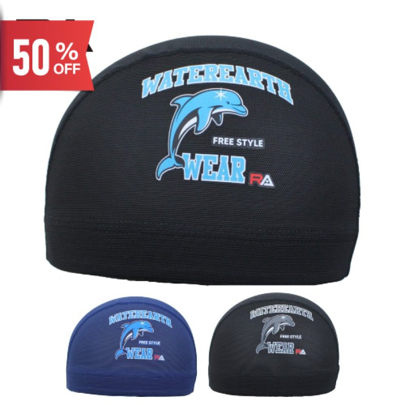 画像1: 【ネコポス対象商品】RA(アールエイ）/ 水泳キャップ RA124-LCMM04 (スイミング メッシュキャップ) (1)