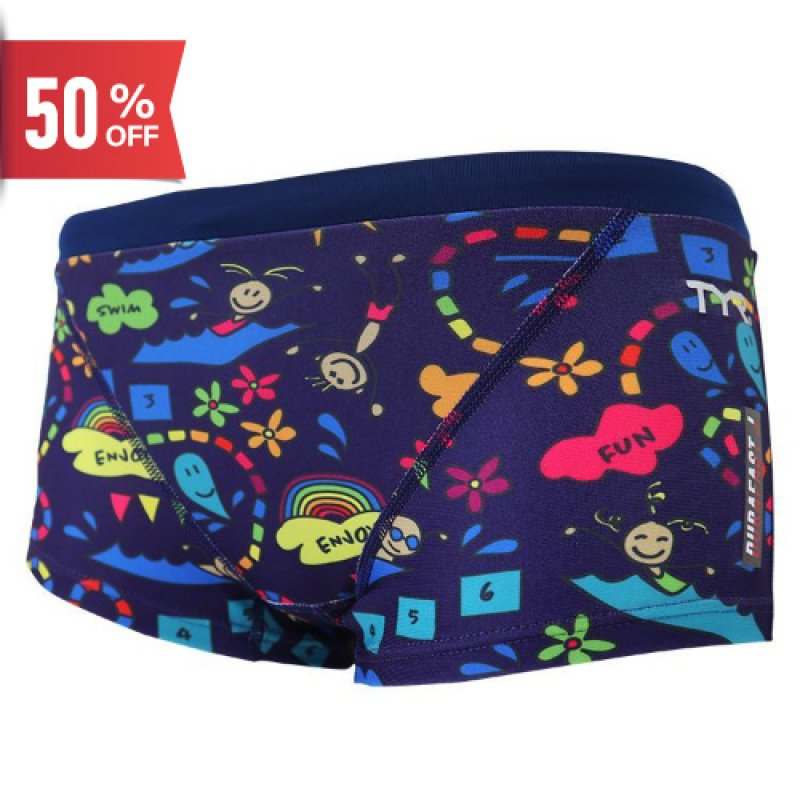 画像1: 【ネコポス対象商品】TYR ジュニア男子水着 ボクサー JUNIOR BOY'S LOW-RISE BOXER (1)