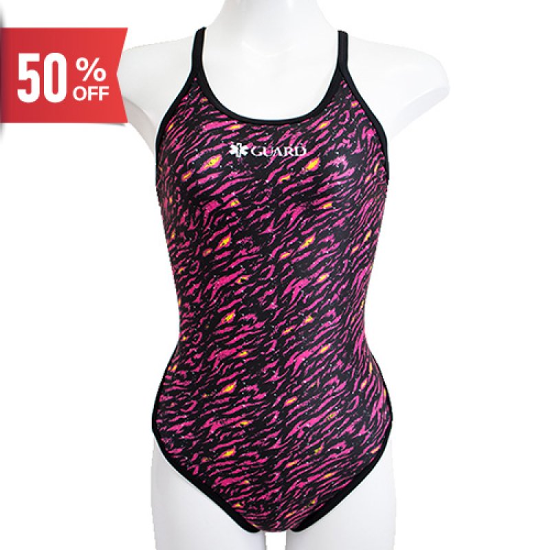 画像1: 【ネコポス対象商品】GUARD (ガード) / 女性水着_SPLASH (ワンピース) レディース トレーニング水着 (1)