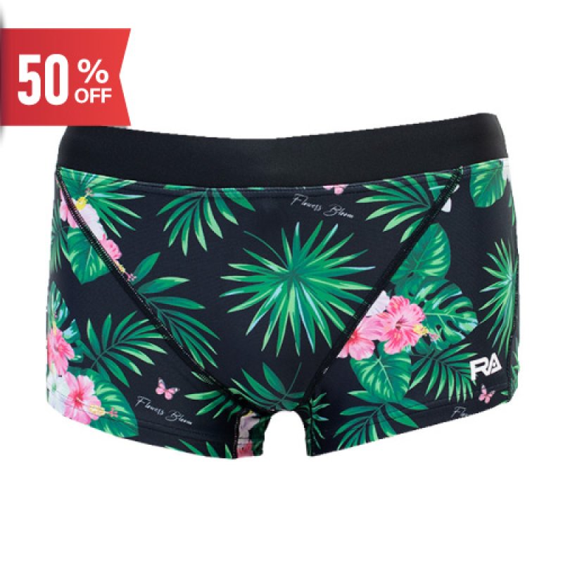 画像1: 【ネコポス対象商品】RA メンズ練習用競泳水着 ボックス型 - RA124-BTROP｜ 耐久性抜群＆快適フィット (1)