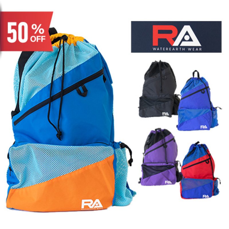 画像1: RA(アールエイ）/ 水泳バッグ メッシュバックパック (1)
