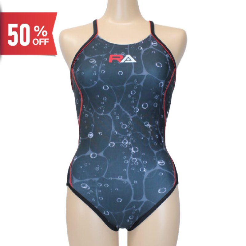 画像1: 【ネコポス対象商品】RA(アールエー) / 女性水着 (ワンピース) レディース トレーニング水着 (1)
