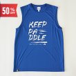 画像1: ライフセーバー園田俊プロデュース「KEEP PADDLE」ドライタンクトップ (1)