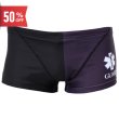 画像1: 【ネコポス対象商品】【Sサイズのみ】Aquasphere(アクアスフィア) / 男性水着_バイカラー (ブラックパープル_ボクサー型) S・XLサイズのみ (1)