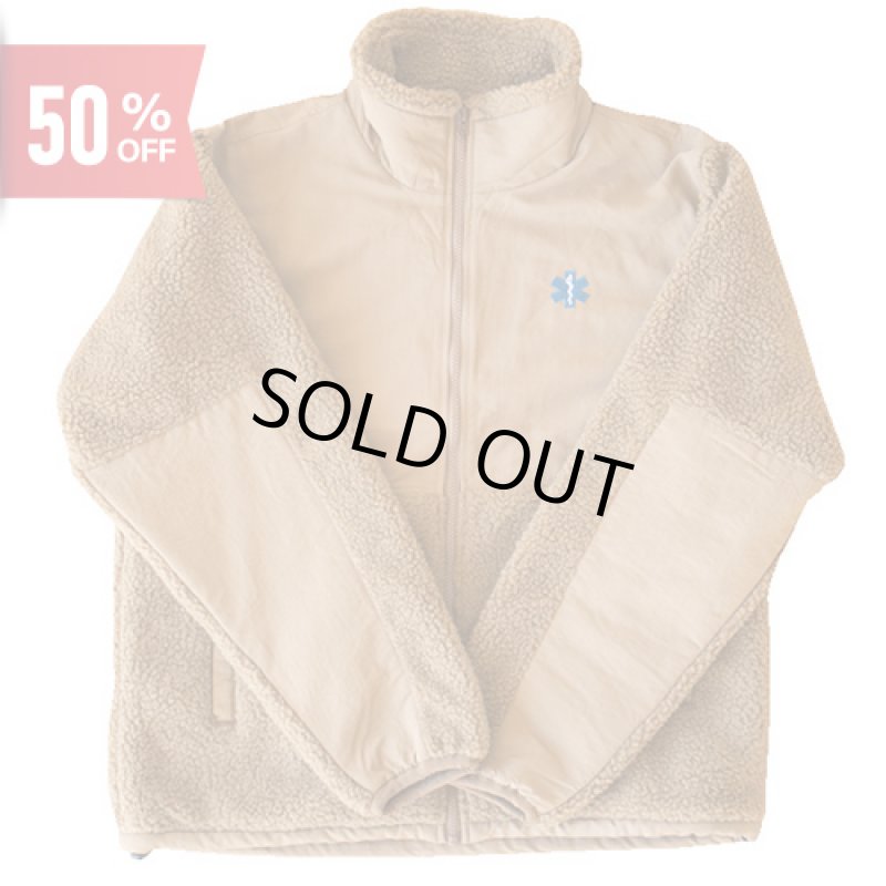 画像1: シープボア フリース スタンドジャケット（裏地付）  FJKT-282 (1)