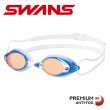 画像1: 【World Aquatics承認】SWANS SRX-MPAF-BLOR｜レーシングゴーグル ミラーレンズ (1)
