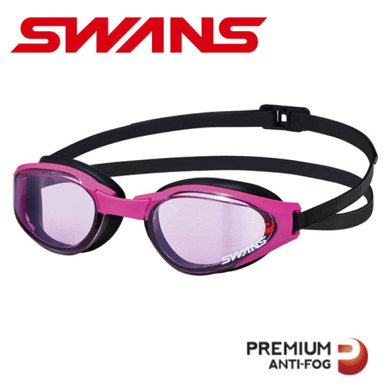 画像1: 【World Aquatics承認】SWANS ASCENDER SR-81NPAF-LAV｜レーシングゴーグル ノーマルレンズ (1)